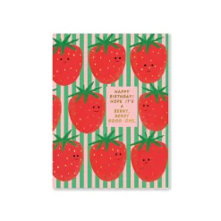 Mega Ichigo Party Greeting Card
