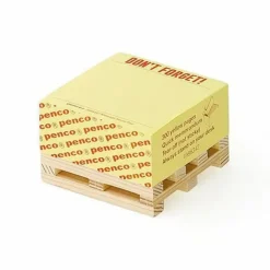 Memo Block on Pallet