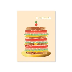 Mortadella Tall Boy Greeting Card