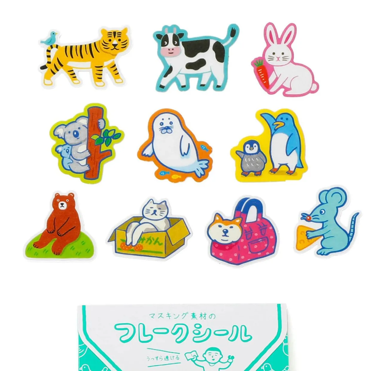 New Retro Flake Stickers