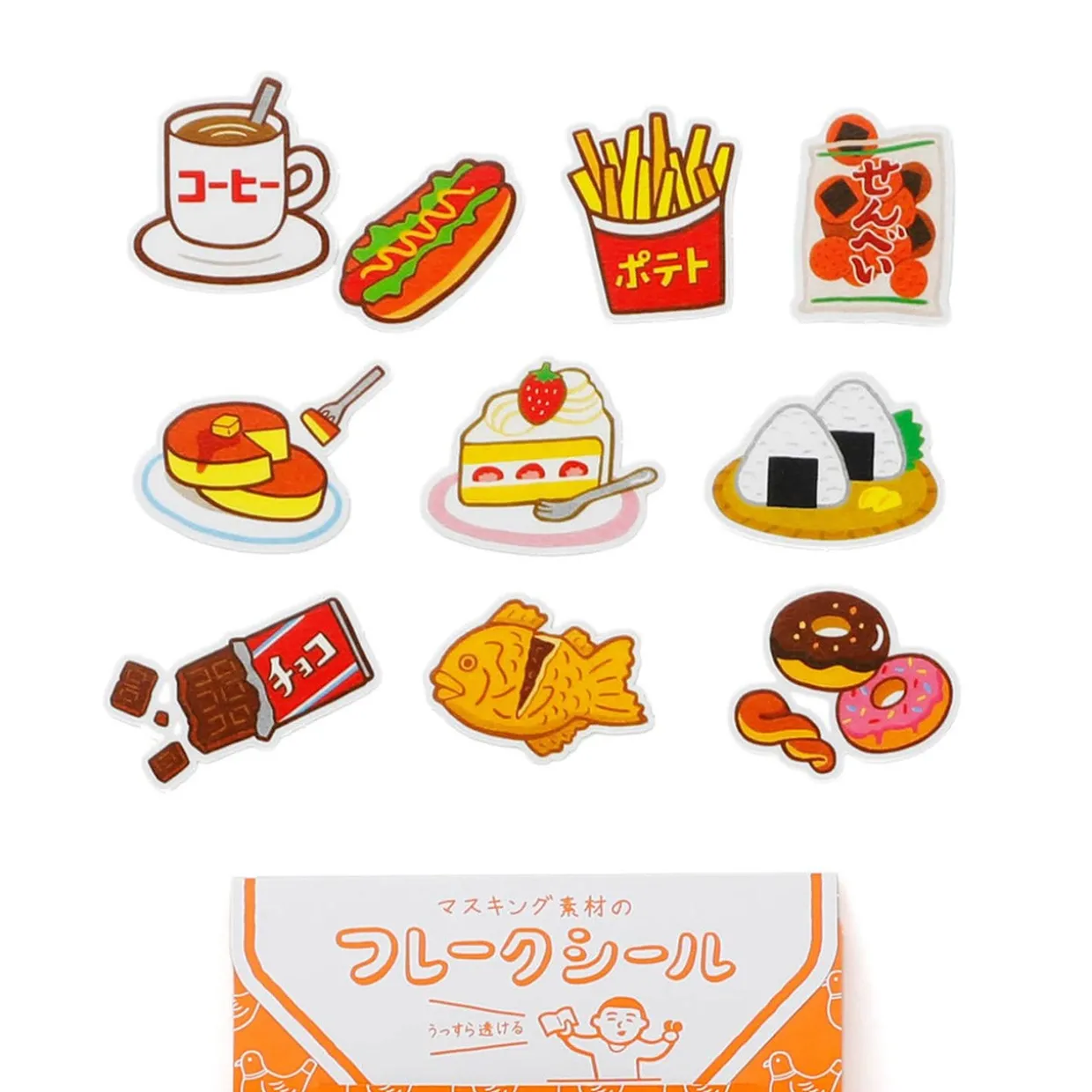 New Retro Flake Stickers