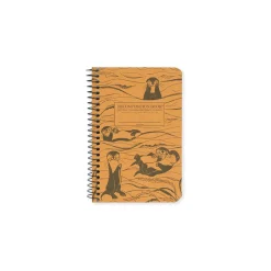 Otters Pocket Spiral Notebook