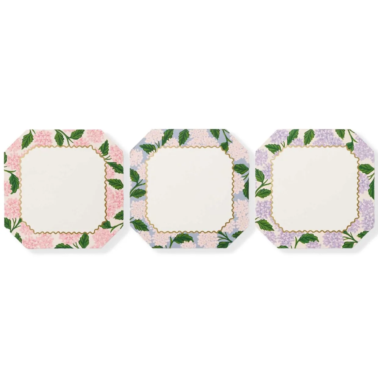 Pink Hydrangea Mini Notepad Trio