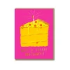 Pizza Cake Birthday Card