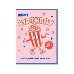 Popcorn Greeting Card