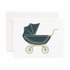 Pram Greeting Card