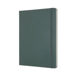 Professional Extra Large Hard Cover Notebook Forest Green