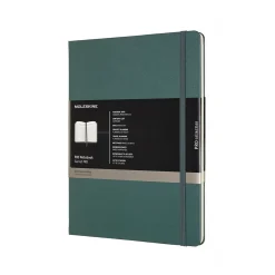 Professional Extra Large Hard Cover Notebook Forest Green