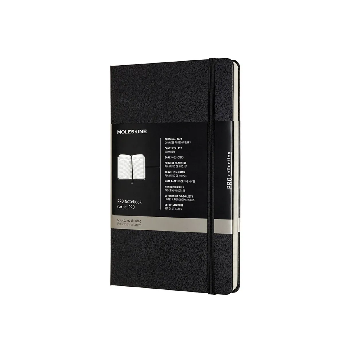 Professional Large Hard Cover Notebook
