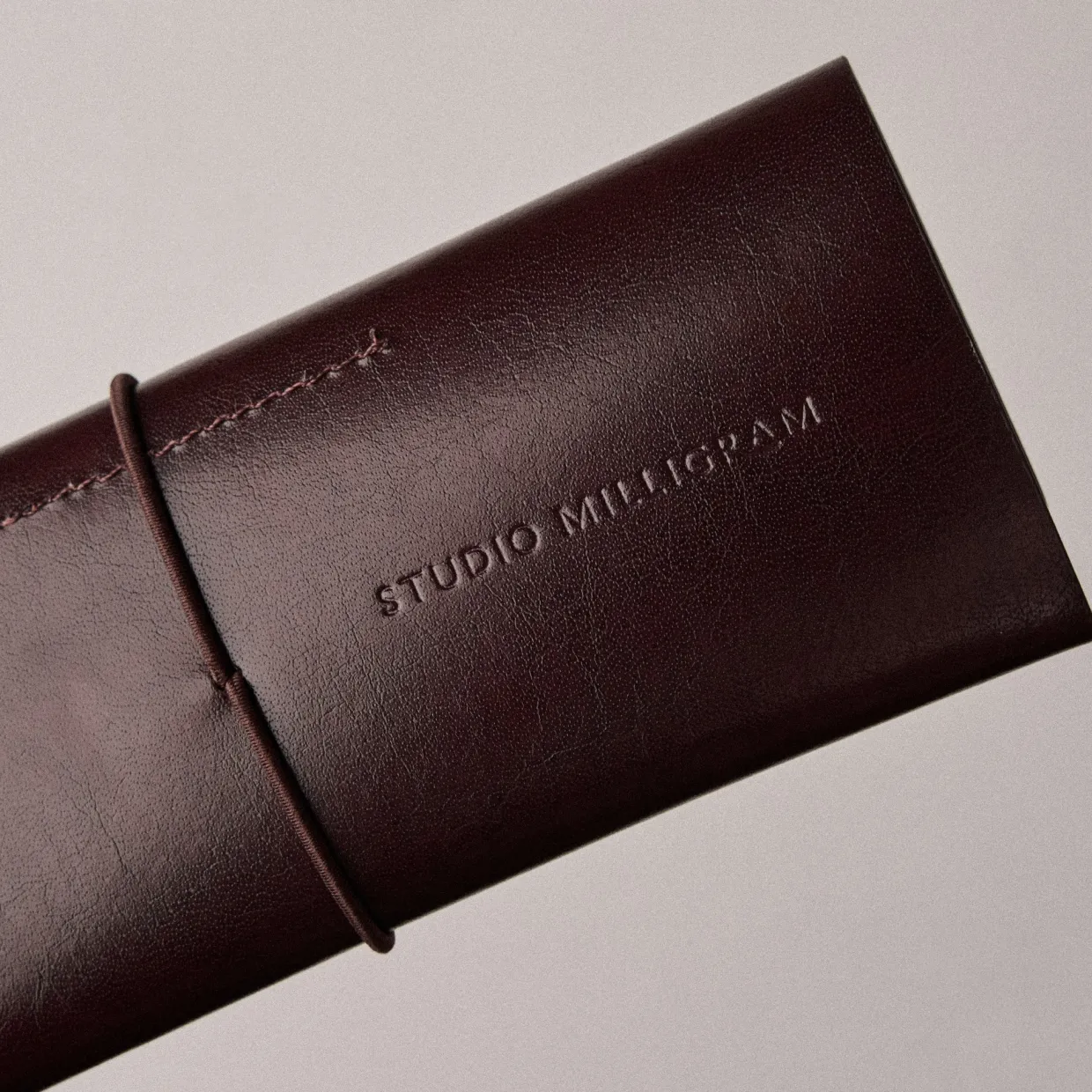 Recycled Leather Pen Case