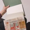 Refillable Journal Accordion Watercolour Insert A5