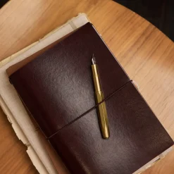 Refillable Leather Journal Set A5