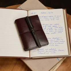 Refillable Leather Journal Set Passport B7