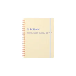 Rollbahn Large Spiral Notebook Schoolbook
