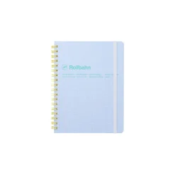Rollbahn Large Spiral Notebook Schoolbook