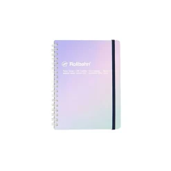 Rollbahn Large Spiral Notebook Metallic