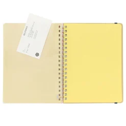 Rollbahn Large Spiral Notebook Clear