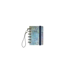 Rollbahn Micro Spiral Notebook Metallic