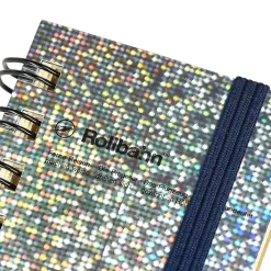 Rollbahn Micro Spiral Notebook Metallic