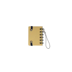 Rollbahn Micro Spiral Notebook Metallic