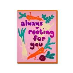 Rooting For You Greeting Card