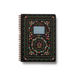 Rosette Spiral Notebook