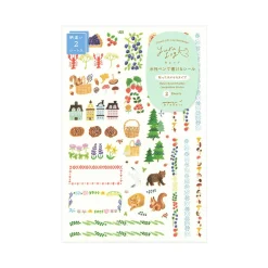 Scandinavia Decoration Sticker Sheets Set of 2