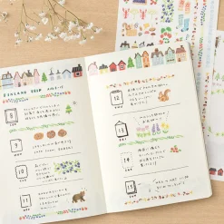 Scandinavia Decoration Sticker Sheets Set of 2
