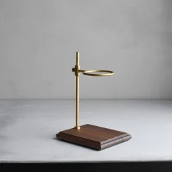 SCS Brass Pourover Coffee Stand Set