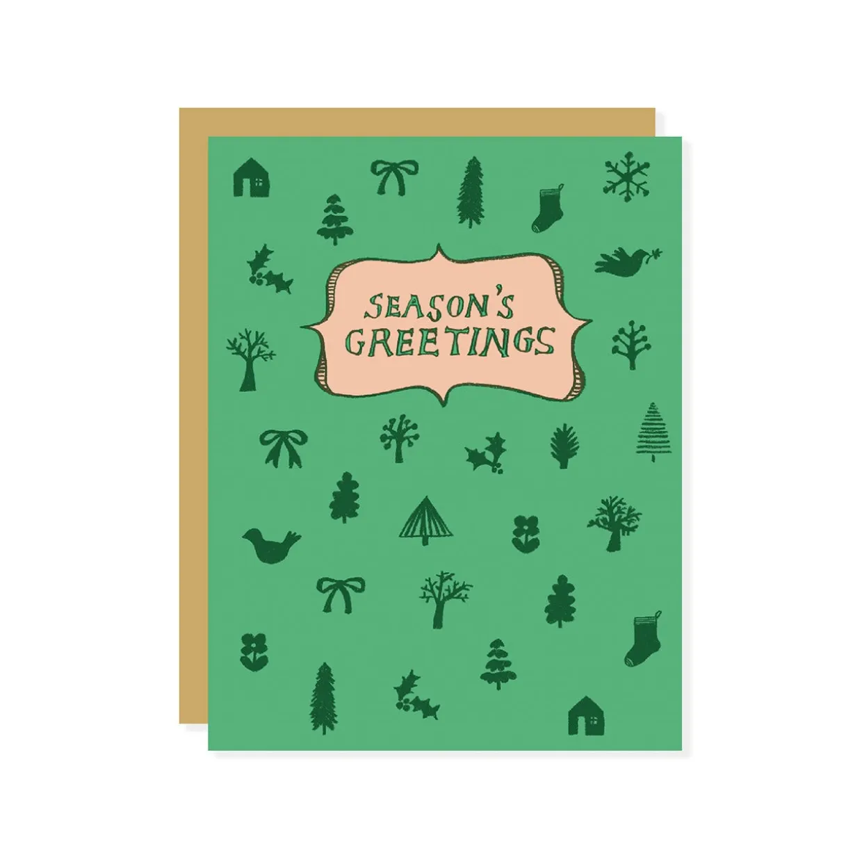 Season's Greetings Christmas Card