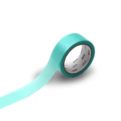 Silky Green Washi Tape Single Roll