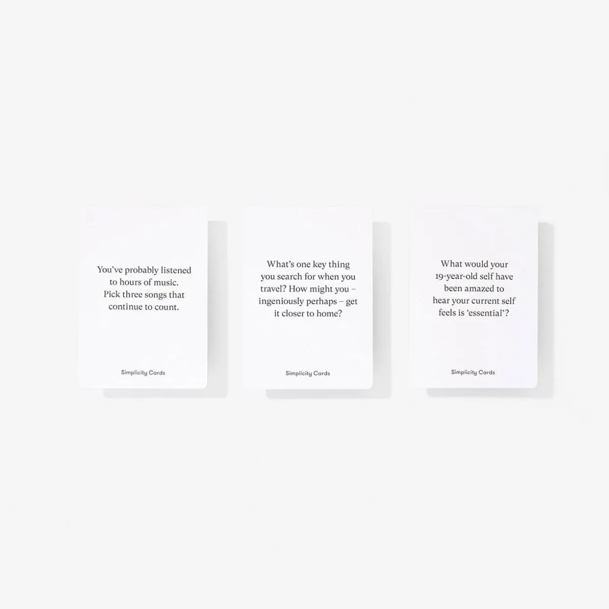 Simplicity Cards