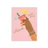 Sip Sip Darling Greeting Card