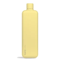 Slim Butter Yellow Stainless Steel Drink Bottle