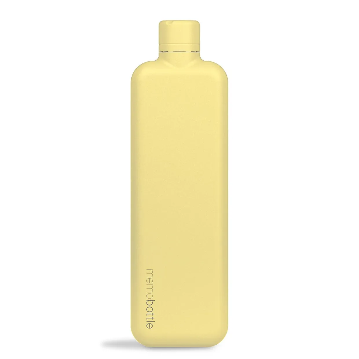Slim Butter Yellow Stainless Steel Drink Bottle