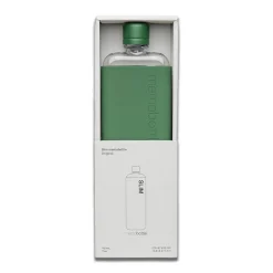 Slim Drink Bottle with Moss Green Sleeve Bundle