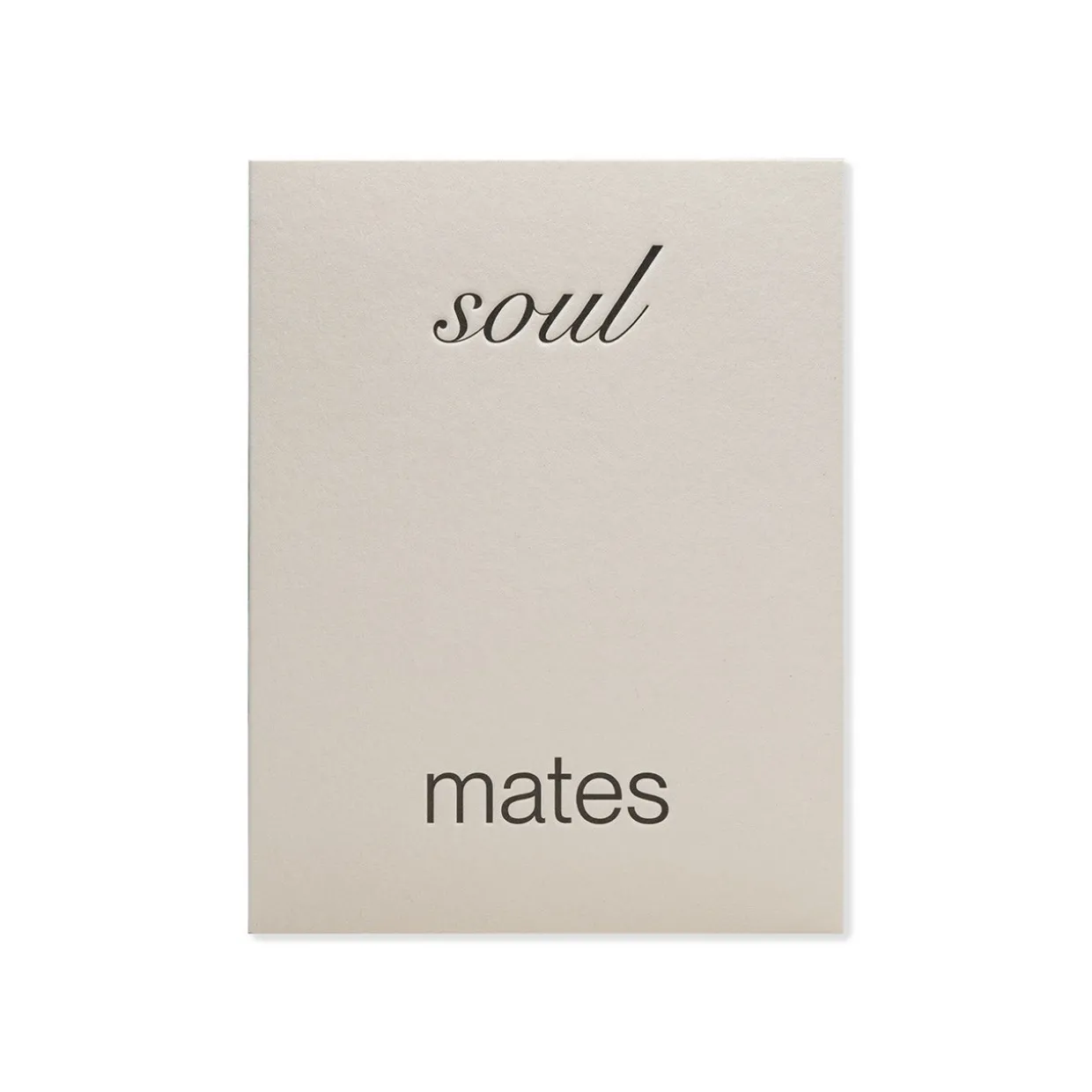 Soul Mates Greeting Card