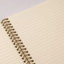 Spiral Bound Notebook Ruled B5 Black