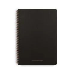 Spiral Bound Notebook Ruled B5 Black