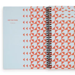 Spiral Bright Notebook B5 Ruled