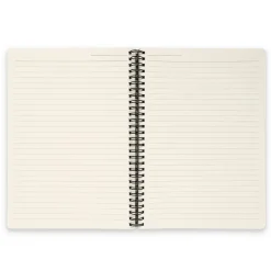 Spiral Bright Notebook B5 Ruled