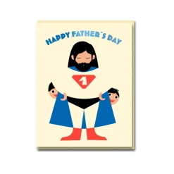 Super Dad Greeting Card