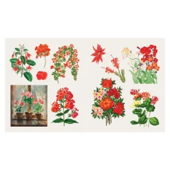 The Sticker Treasury of Butterflies and Blooms