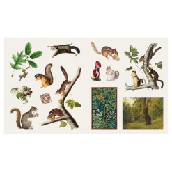 The Sticker Treasury of Woodland Adventures