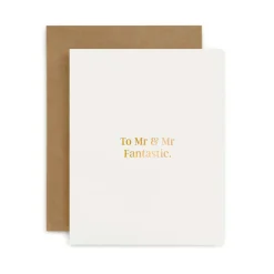 To Mr And Mr Fantastic Greeting Card
