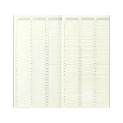 Traveler's Notebook Undated Diary Refill Weekly
