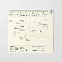 Traveler's Notebook Undated Diary Refill Weekly