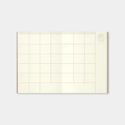 Traveler's Notebook Undated Diary Refill Monthly