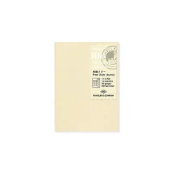 Traveler's Notebook Undated Diary Refill Monthly