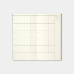 Traveler's Notebook Undated Diary Refill Monthly